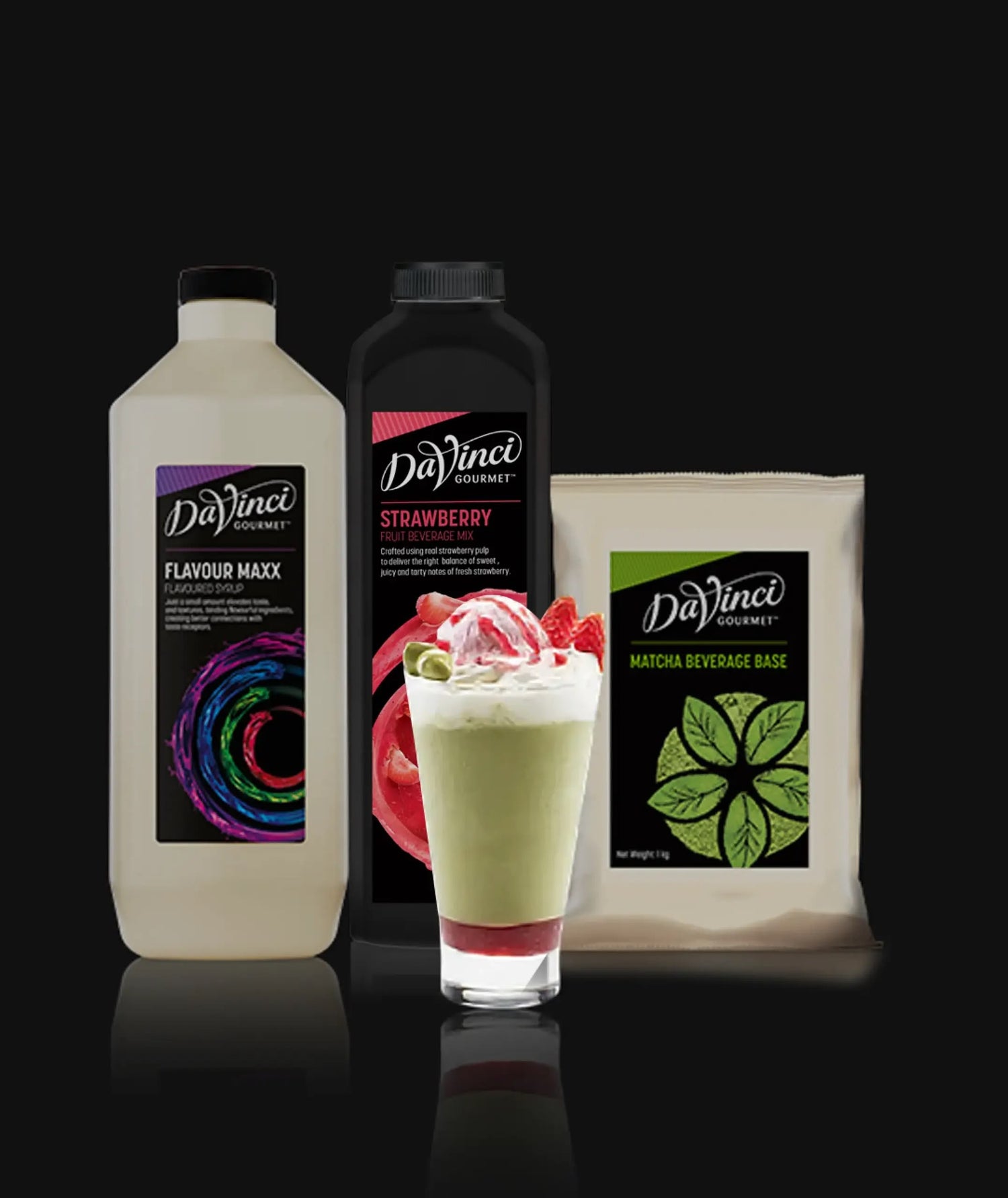 Japanese Matcha Strawberry Freeze