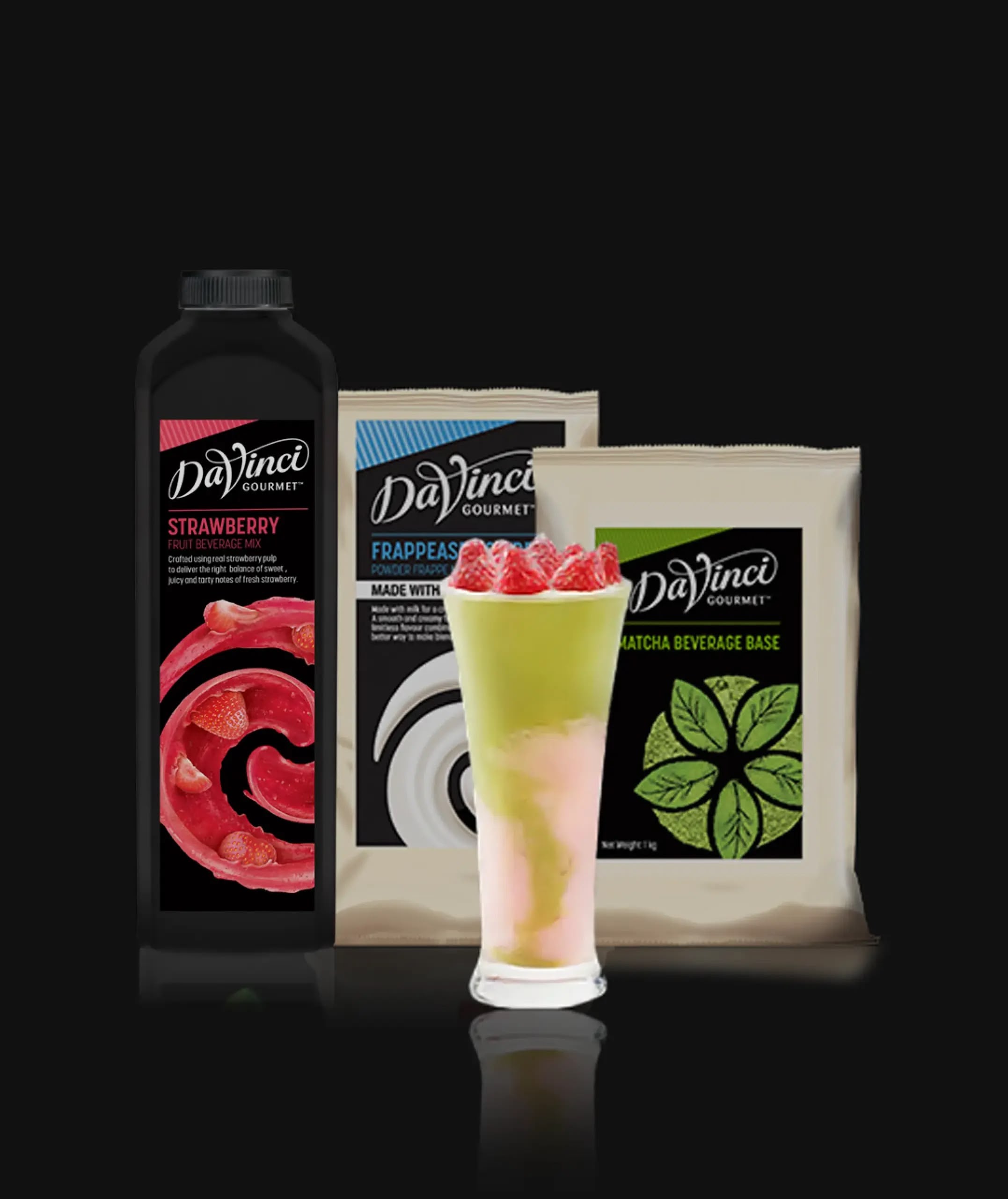 Matcha Strawberry Shortcake Smoothie Barista Equip Australia