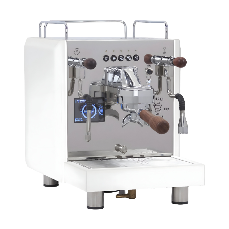 Bezzera DUO PID Volumetric White Dual Boiler Espresso Coffee Machine