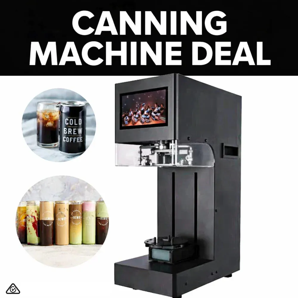 Canning Machine For Cafe's Can-Do
