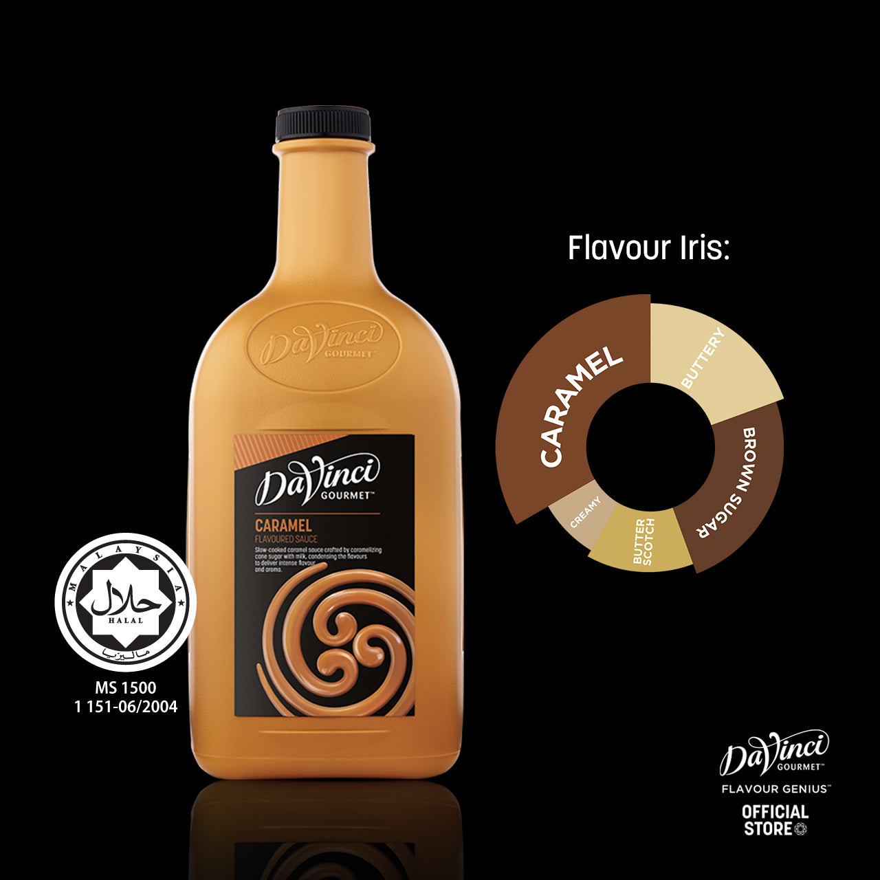 DVG DaVinci Gourmet Caramel Flavoured Sauce - 2L