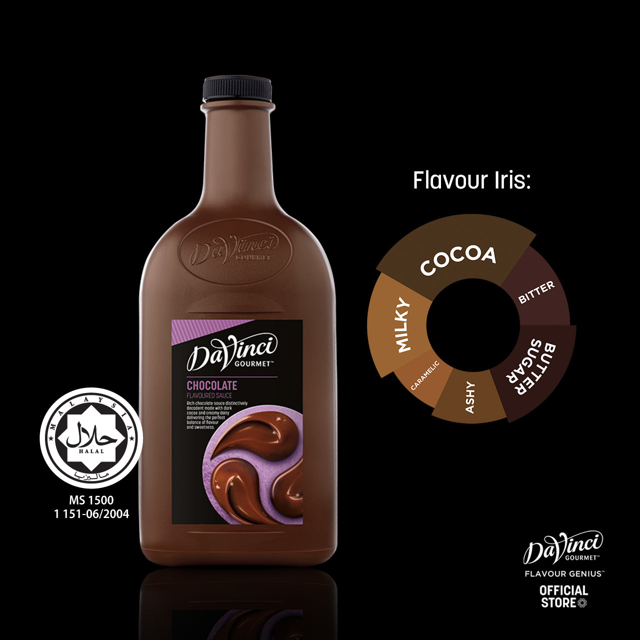 DVG DaVinci Gourmet Chocolate Flavoured Sauce - 2L