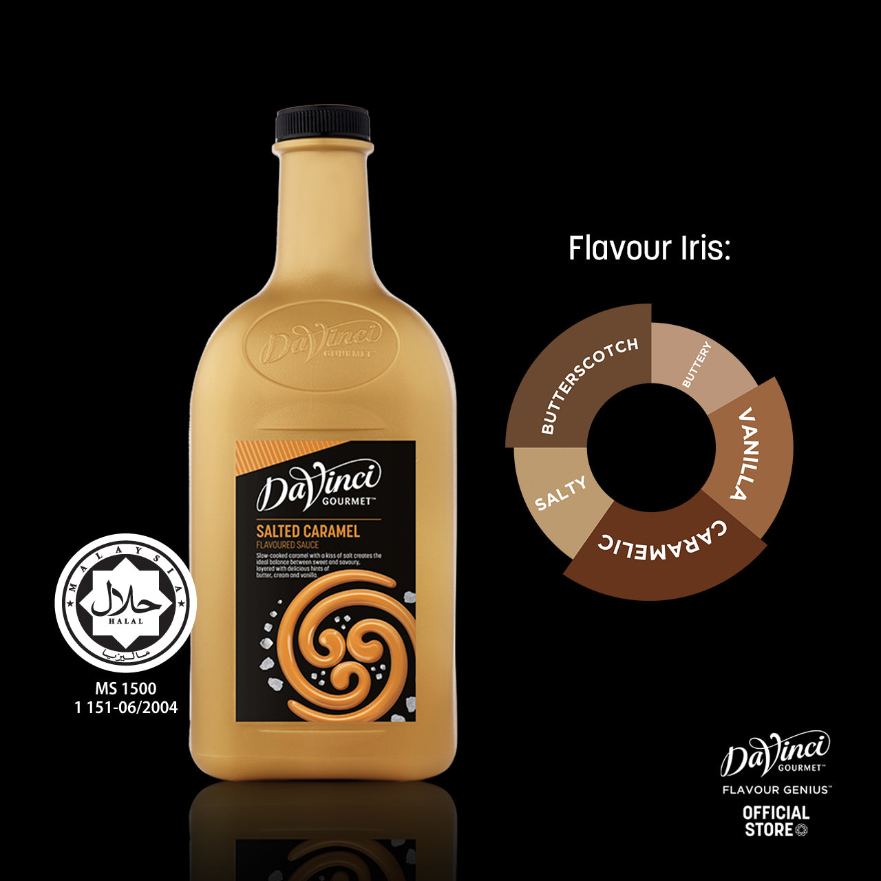 DVG DaVinci Gourmet Salted Caramel Flavoured Sauce - 2L