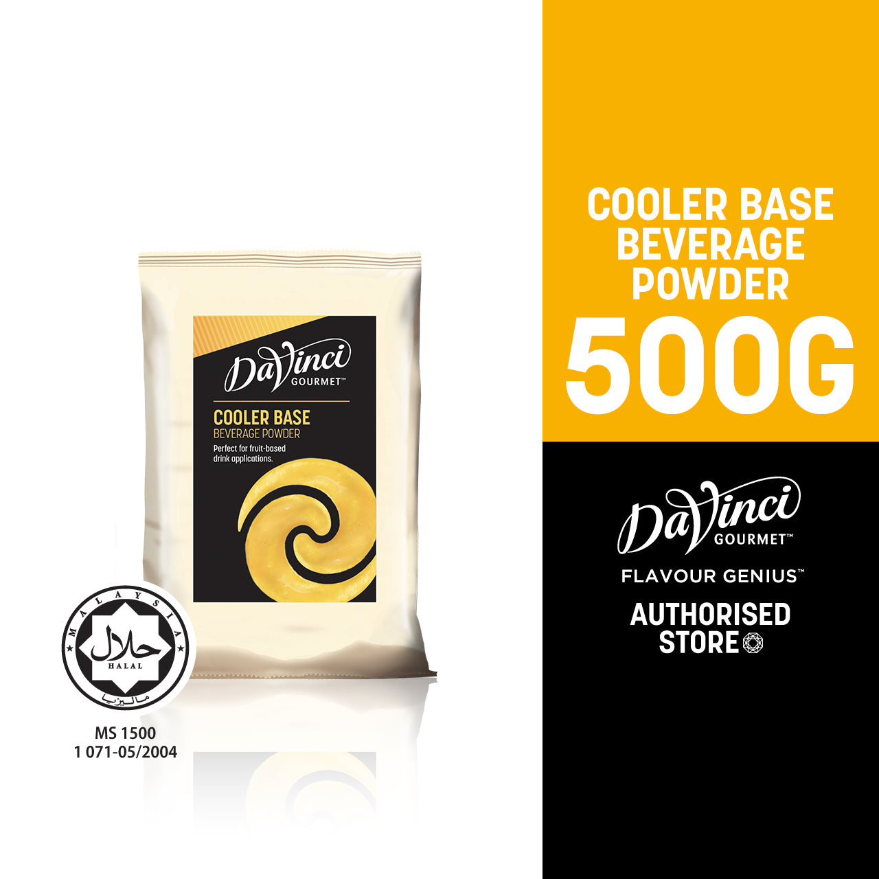DVG DaVinci Gourmet White Cooler Base Beverage Powder - 500g