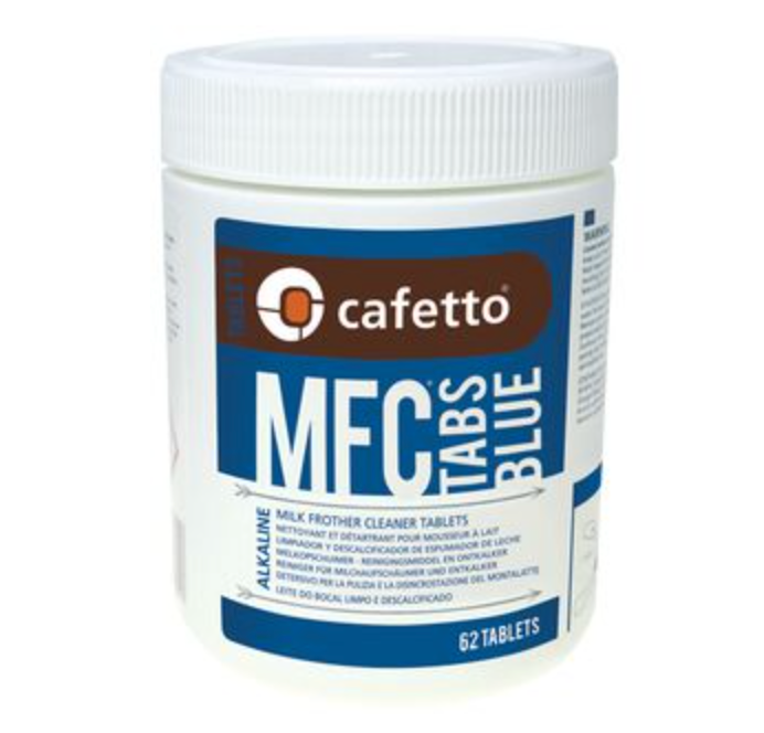 Cafetto Milk Frother Cleaner Blue Tabs