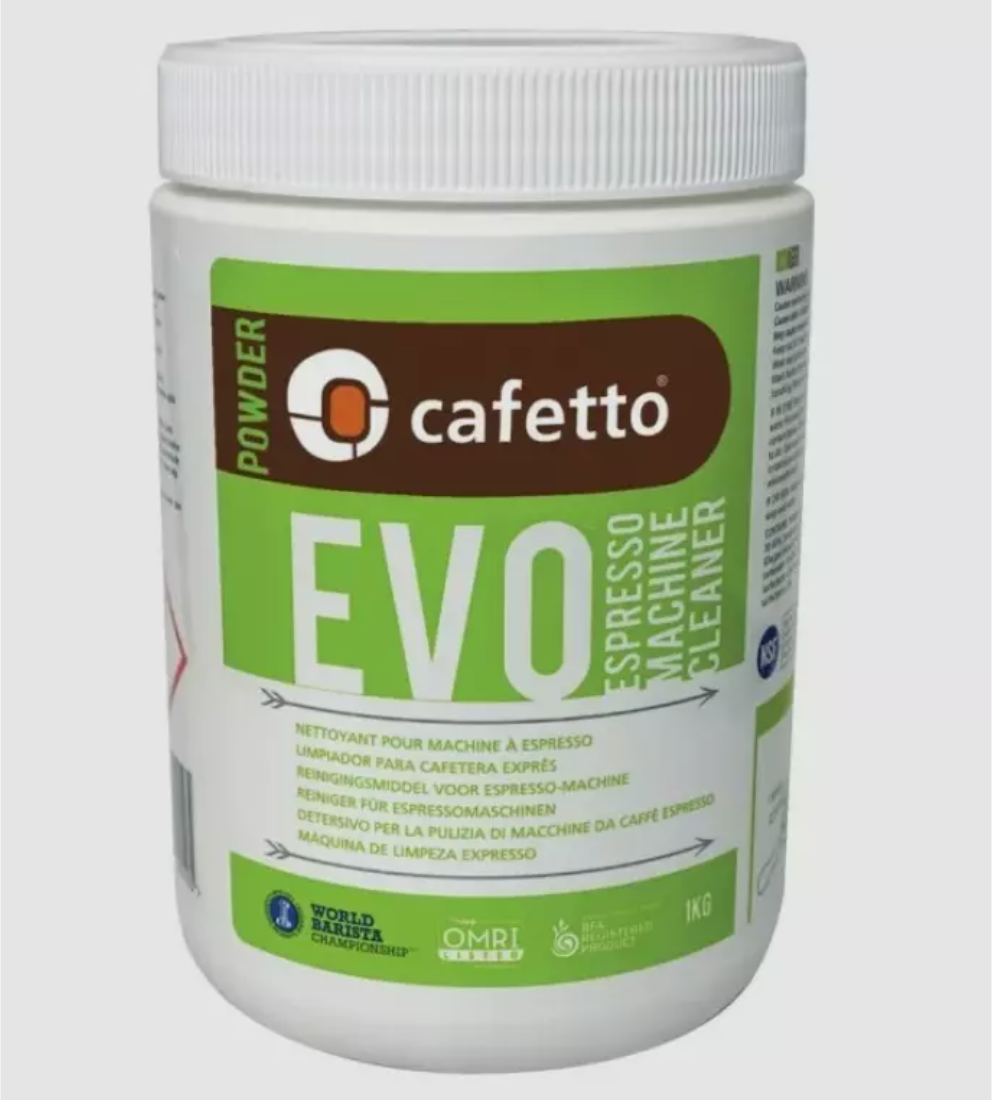 Cafetto 1kg Evo Organic Espresso Group Head Coffee Machine Cleaner