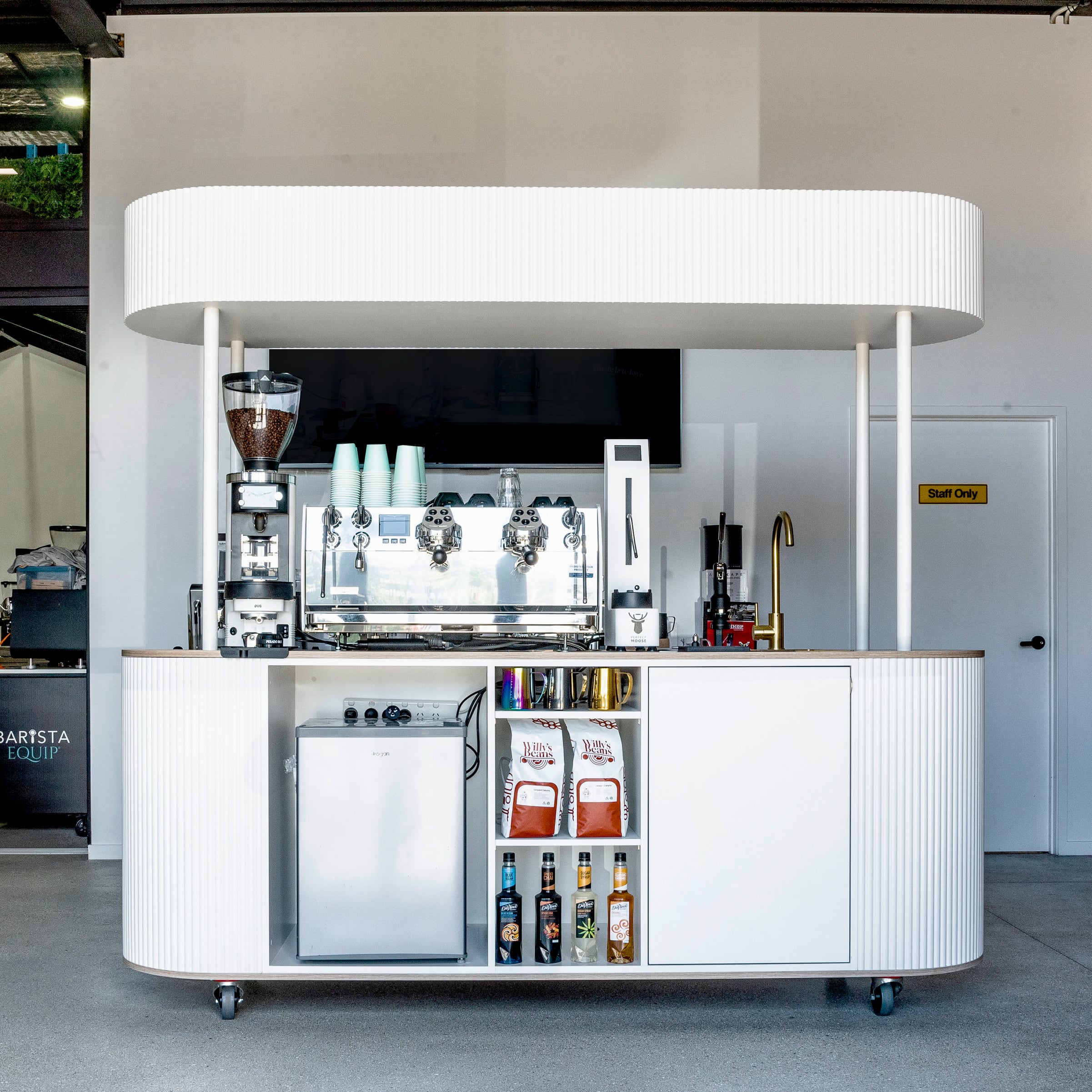 Luxury Coffee Carts THE SERVICE CART CO.