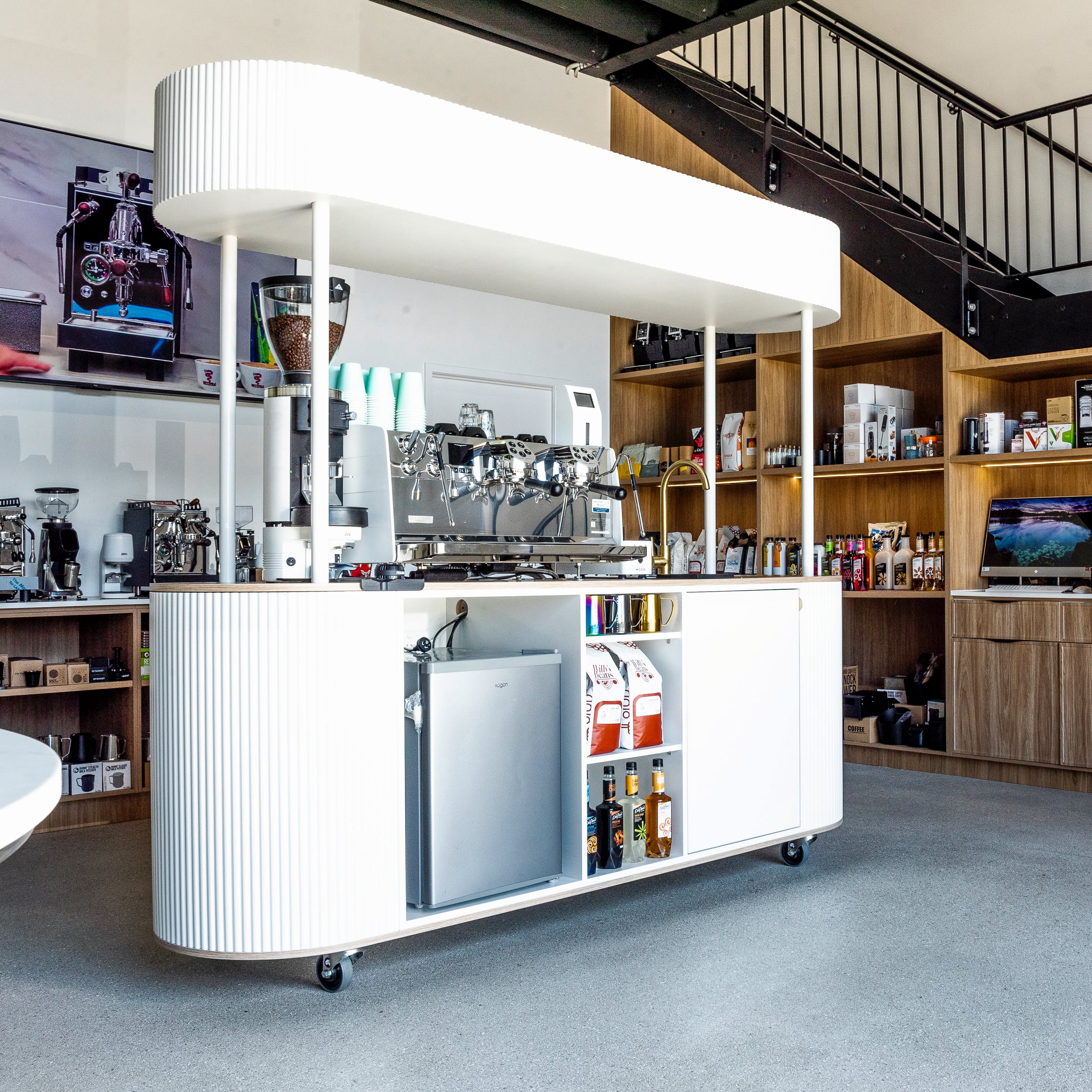 Luxury Coffee Carts THE SERVICE CART CO.