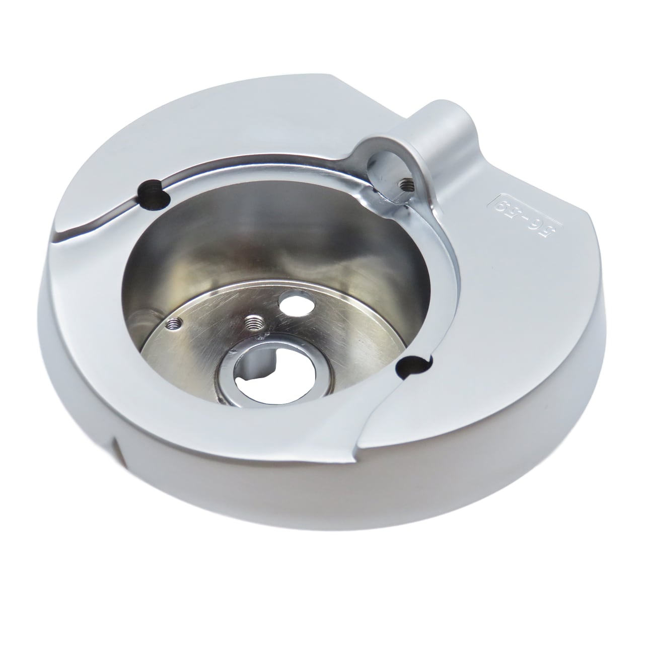 Puqpress Q2 Upper Clamp Matt Chromium Standard - Barista Equip Australia