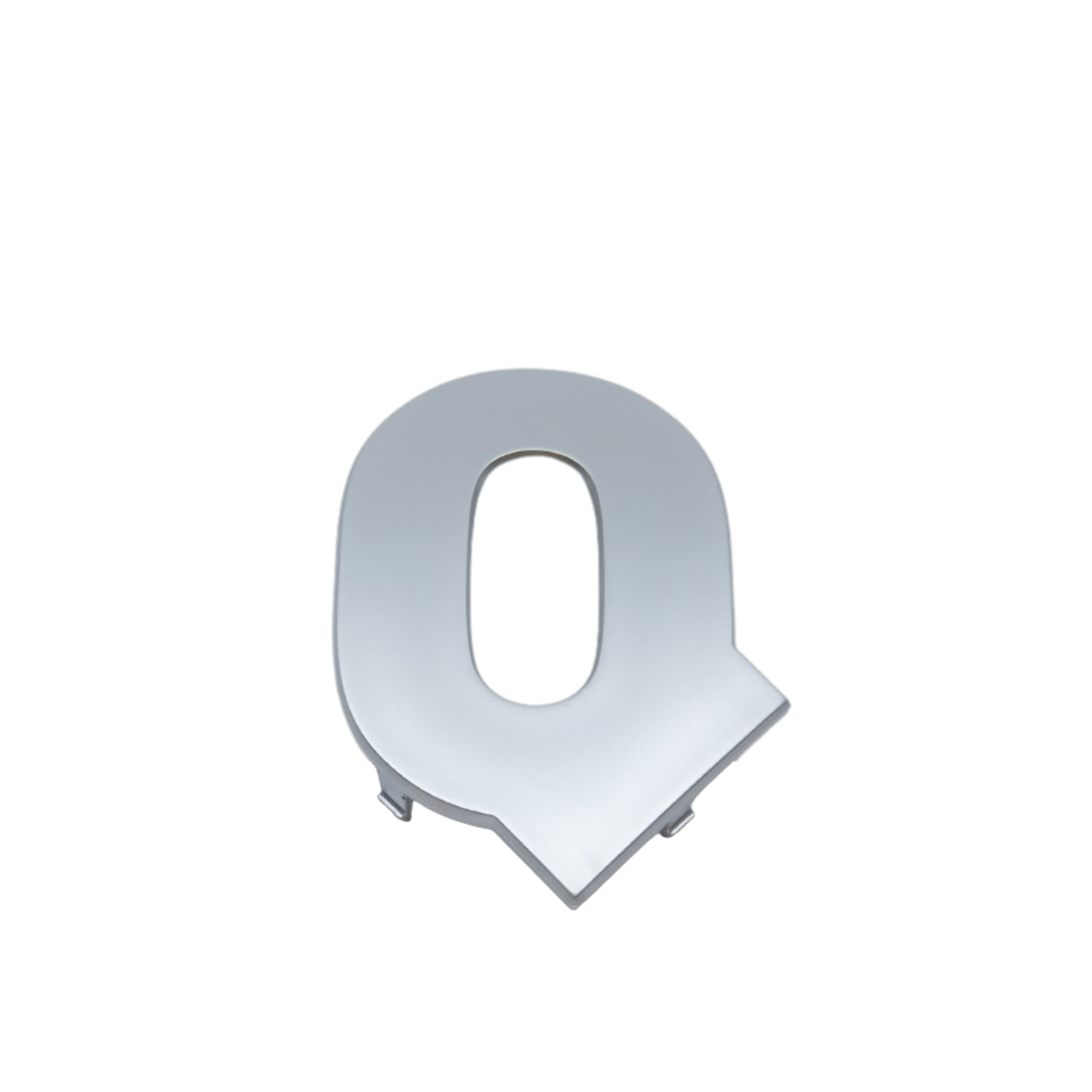 Q Logo Matt Chromium for PUQ Press Q2 Barista Equip Australia