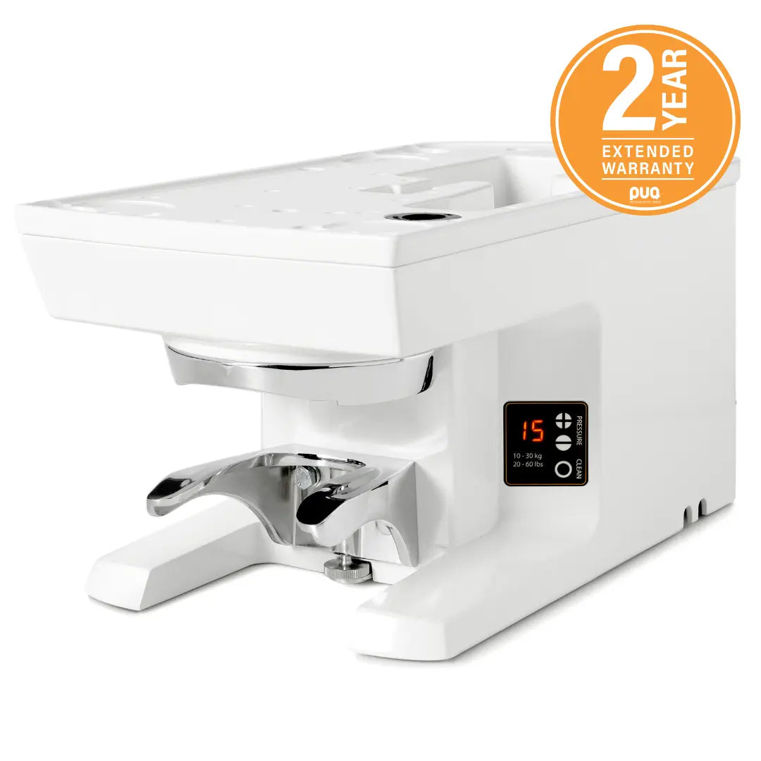 PUQ Press Gen 5 M2 - Automatic Coffee Tamper for Mythos One, 2, & R Grinders - Barista Equip Australia