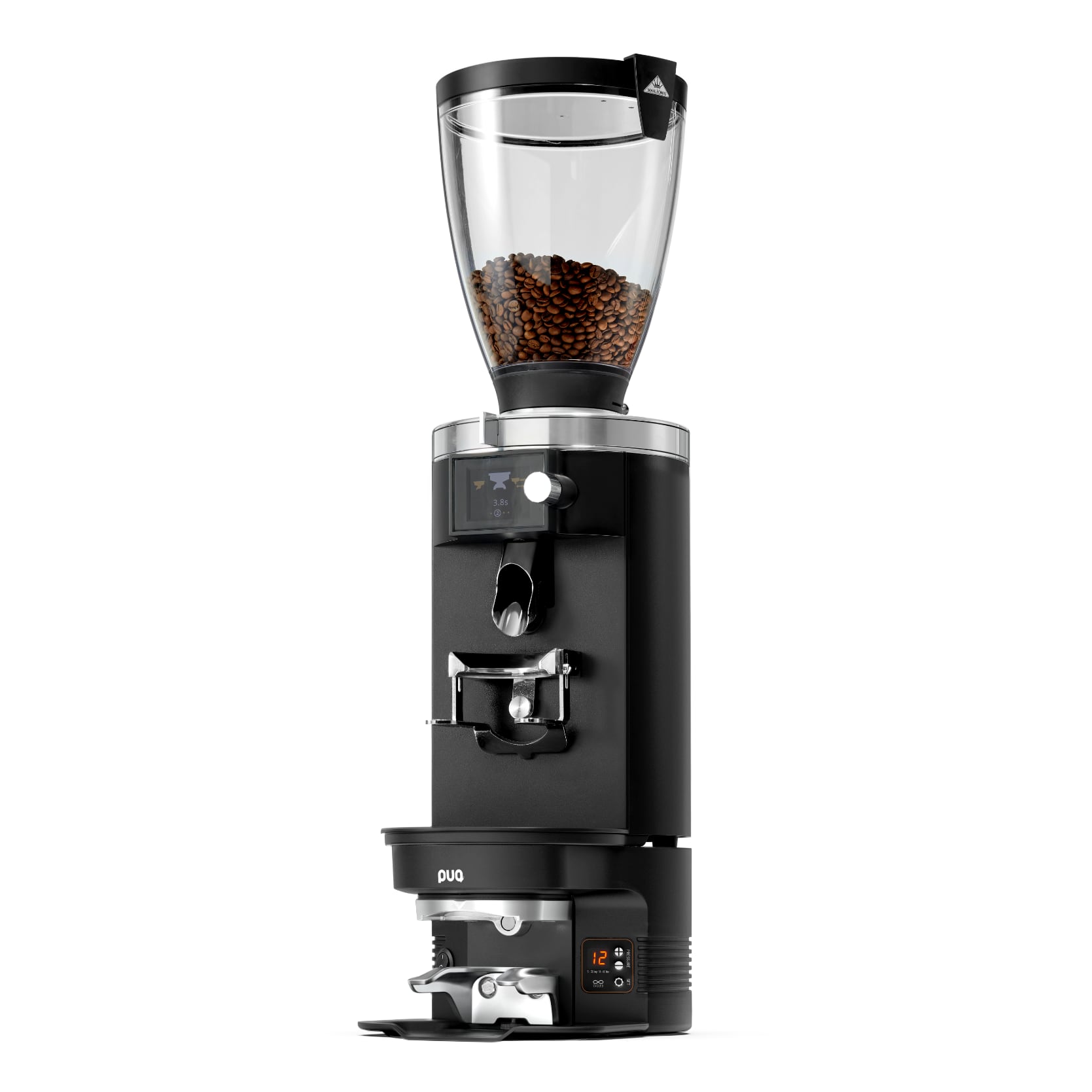 PUQ Press Gen 5 M3 - Automatic Coffee Tamper for Mahlkonig E65S & E65S GBW Grinders