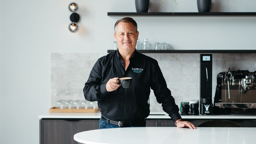The Barista Equip team in the Burleigh Heads showroom