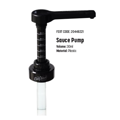 DVG DaVinci 30ml Sauce Pump