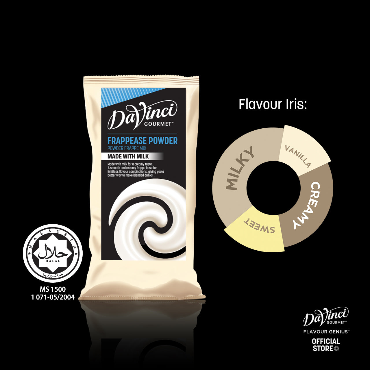 DVG DaVinci Gourmet Frappease Powder Frappe Mix - 1.5kg