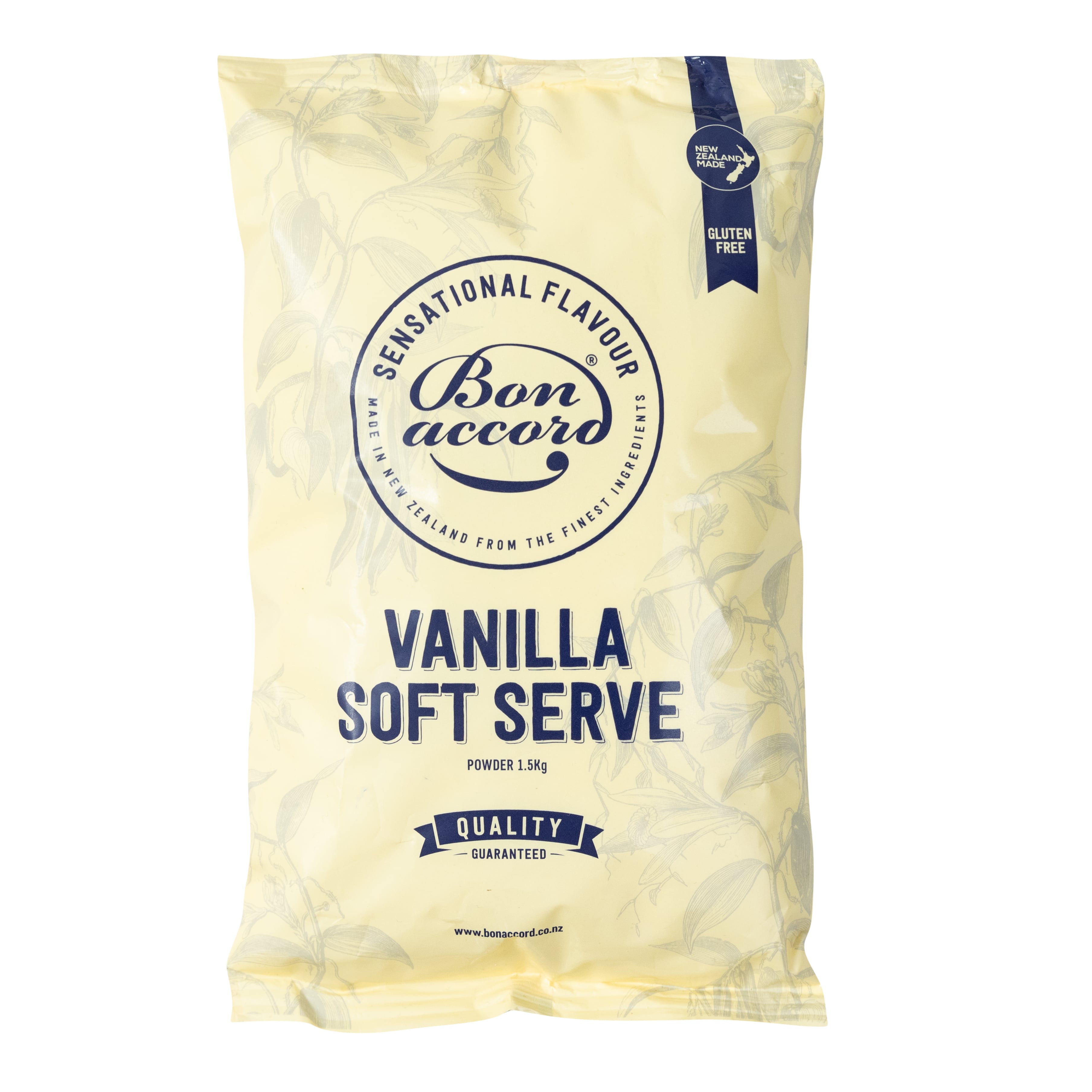 Bon Accord Vanilla Soft Serve 1.5KG Bon Accord