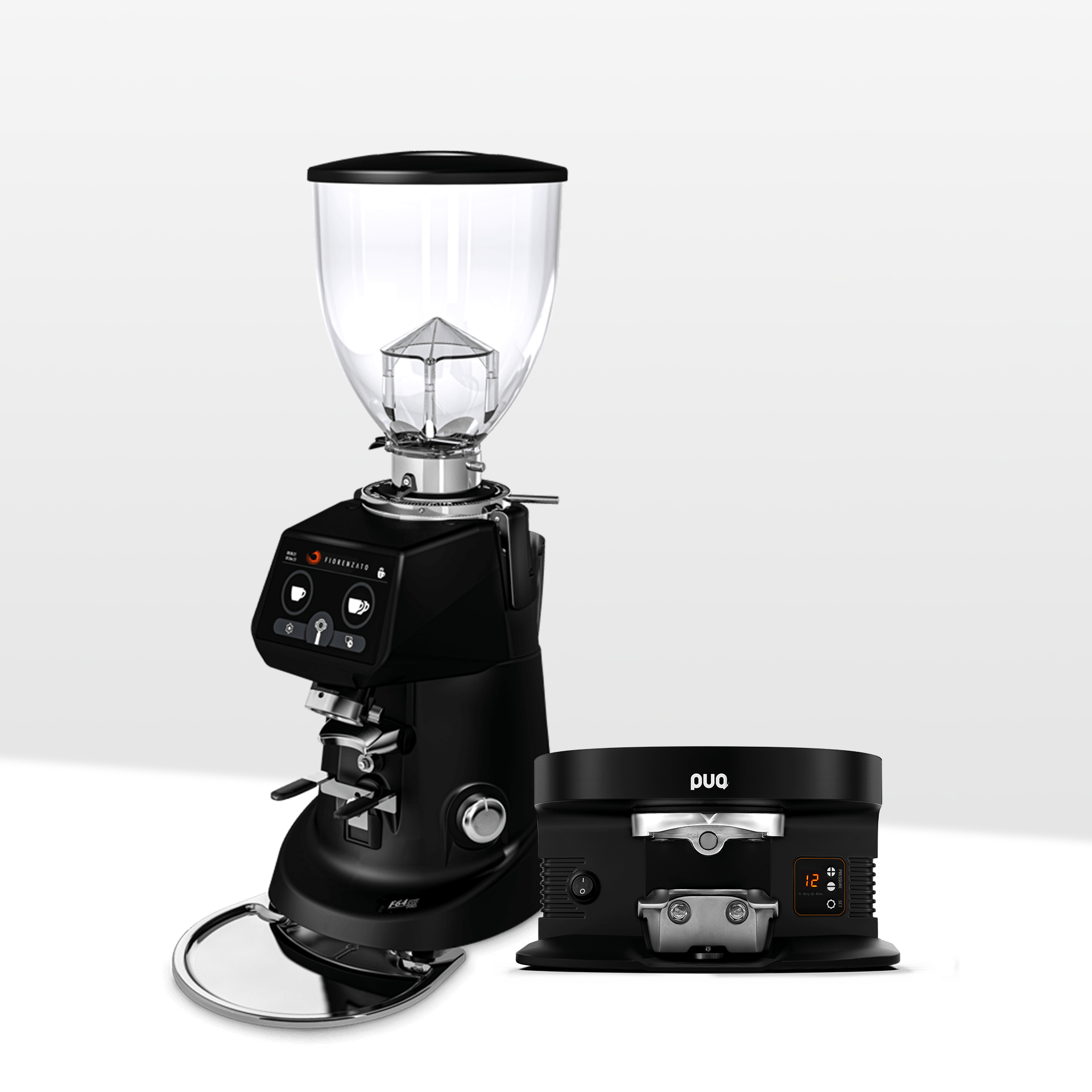 Bundle: Fiorenzato F64 Evo Pro Grinder & PUQ Press M4